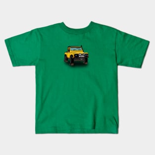 Cute yellow 4X4 Kids T-Shirt